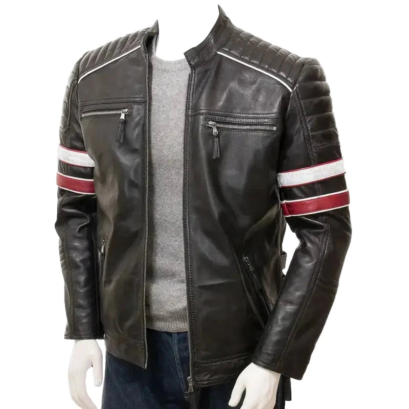 Men’s Classic Racing Leather Jacket